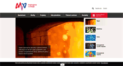 Desktop Screenshot of mvv.cz