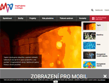 Tablet Screenshot of mvv.cz
